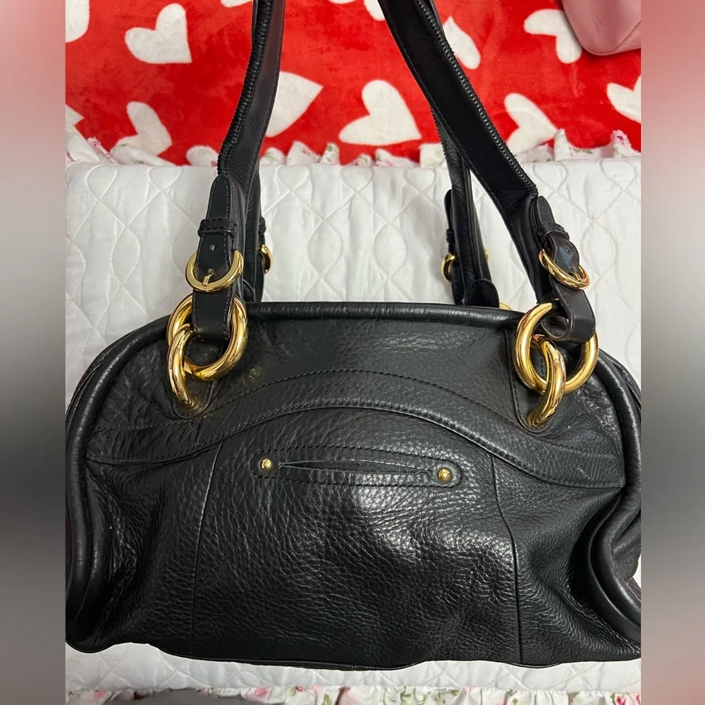 B MAKOWSKY BUTTERY SOFT BLACK LEATHER - Picture 3 of 11